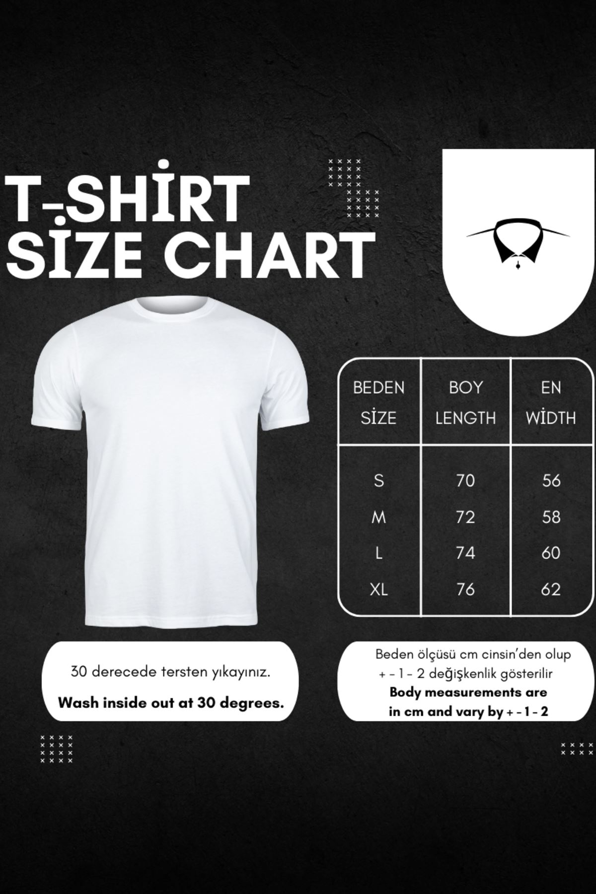 Vintage 1969 Süprem T-Shirt - Siyah Baskılı Oversize Bisiklet Yaka Tişört