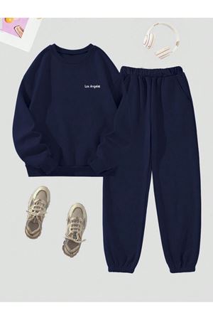 Los Angeles Mini Eşofman Takımı Sweatshirt Jogger