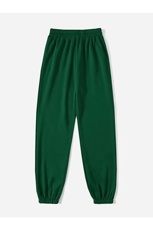 Kadın Yeşil Oversize Eşofman Altı - Unisex