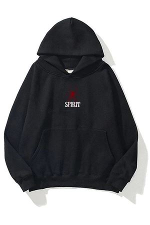 Unisex Spirit Sweatshirt Siyah