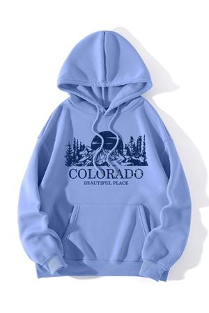 Unisex Colorado Bebe Mavisi Oversize Sweatshirt