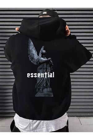 Oversize Kapüşonlu Sweatshirt Essential