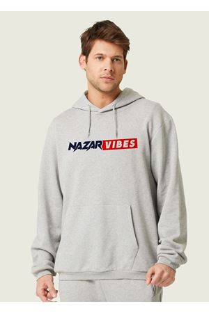 Unisex Oversize Nazar Baskılı Kapüşonlu Sweatshirt