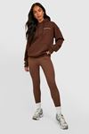 Unisex Kahverengi Dsgn Studio Oversize Sweatshirt