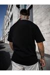 oversıze kalıp siyah tshirt basıc