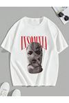 OVERSIZE KALIP INSOMNIA BASKILI TSHIRT