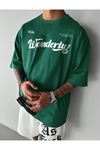 OVERSİZE KALIP %100 PAMUK TSHIRT WONDERFUL