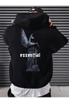 Oversize Kapüşonlu Sweatshirt Essential