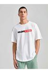 Unisex Oversize Nazar Baskılı T-shirt