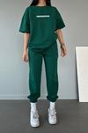 Thatssofetch T-shirt Eşofman Altı Jogger Yeşil Eşofman Takımı Oversize