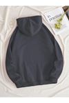 Unisex Füme Oversize Sweatshirt