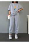 Cedric T-shirt Eşofman Altı Jogger Alt Üst Eşofman Takımı Oversize