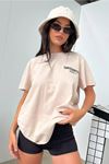 Vizon Oversize Fetch Series 6 T-shirt - Oversize Baskılı