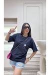 Good Luck T- Shirt - Baskılı Oversize Tişört