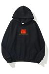 Im Lovin It Mc Baskılı Unisex Sweatshirt Hoodie Siyah